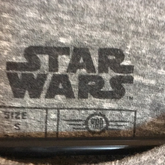 Star Wars Light Gray Men’s T Shirt - Picture 3 of 4